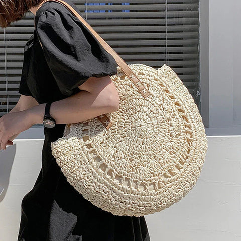 Sophie™ - Versatile Straw Tote Bag