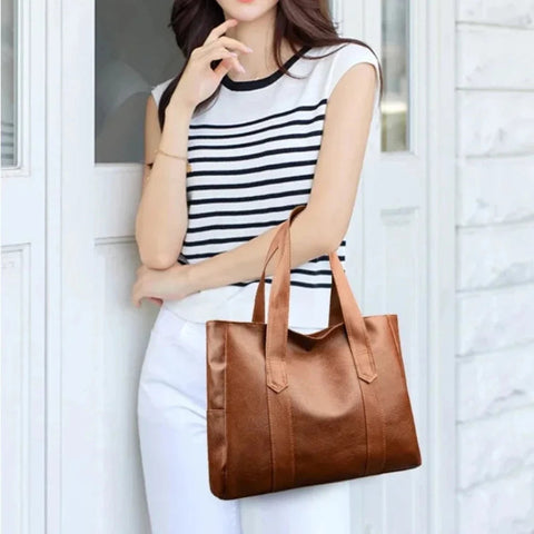 Abigail™ - Luxe Minimalist Soft Shoulder Bag