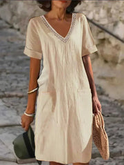 Samantha™ | Linen Dream Dress