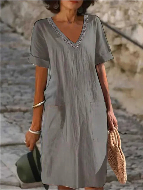 Samantha™ | Linen Dream Dress