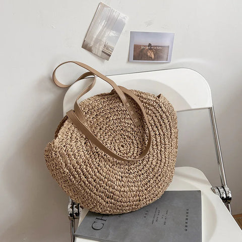 Sophie™ - Versatile Straw Tote Bag