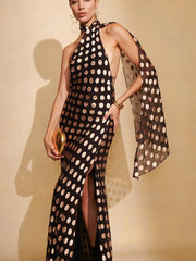 Medina | Elegant Dress with Dots