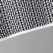 Avery™ - Chic Retro Maze Plaid O-Collar 3-Piece Suit