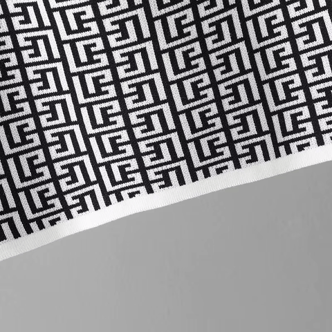 Avery™ - Chic Retro Maze Plaid O-Collar 3-Piece Suit