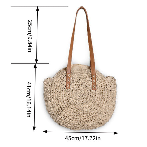 Sophie™ - Versatile Straw Tote Bag