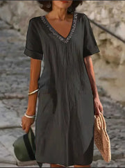Samantha™ | Linen Dream Dress