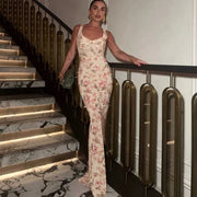 Bonnie | V-neck Printed Dress for Women