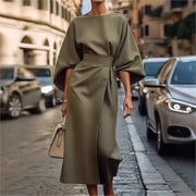 Isabella™ – Cozy Everyday Round Neck Dress