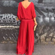 Ella™ - Chic Chiffon Top & Pants Two-Piece Set