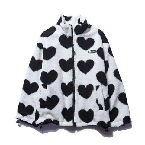 Liam™ - Cozy Reversible Heart Jacket (Exclusive Line)