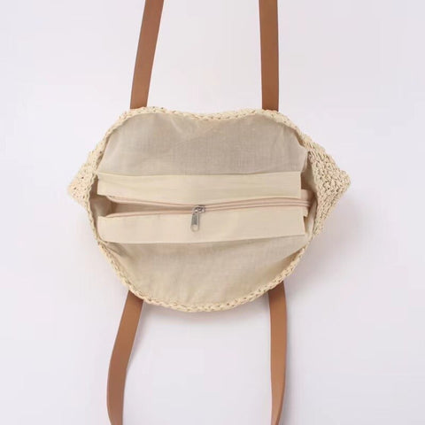 Sophie™ - Versatile Straw Tote Bag