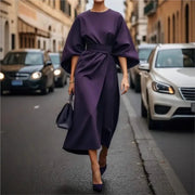 Isabella™ – Cozy Everyday Round Neck Dress