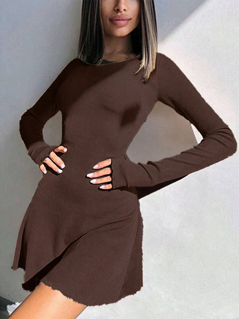 Pressley | Bodycon Mini Dress with Long Sleeves