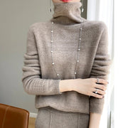 Sophia™ - Luxurious Cashmere Blend Turtleneck Sweater