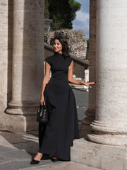 Lila™ - Chic Flowing Maxi Dress