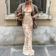 Bonnie | V-neck Printed Dress for Women