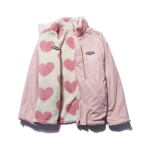 Liam™ - Cozy Reversible Heart Jacket (Exclusive Line)