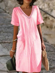 Samantha™ | Linen Dream Dress