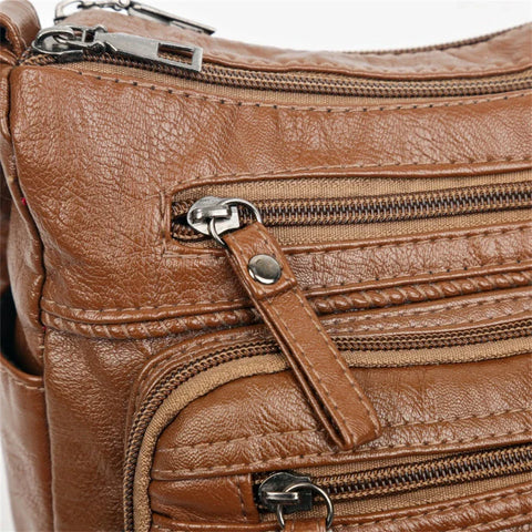 Sophia™ Retro Elegance | Cozy Zipper Pouch