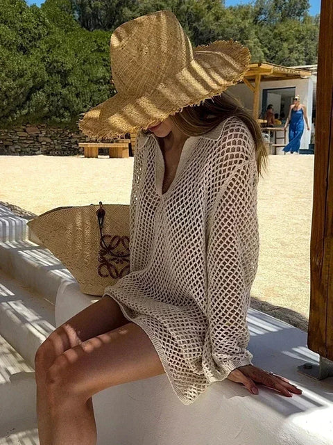 Tiara | Beach Knit Mini Dress
