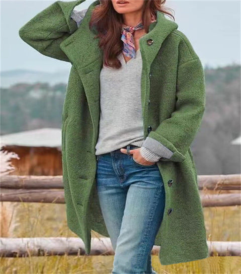 Sophia™ - Elegant Cozy Wool Long Coat