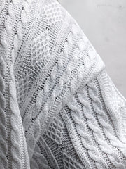 Travis - Casual Cable Knit T-shirt Set