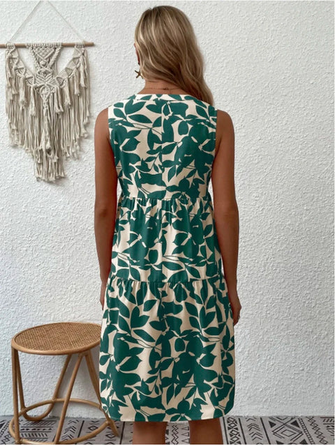 Avery™ - Chic Sleeveless Mini Dress