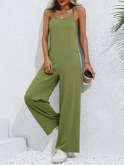 Leah | Jumpsuit with Wide Legs