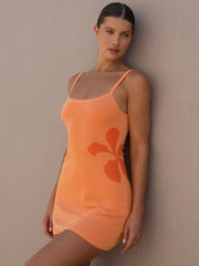 Eliza | Print Knit Dress