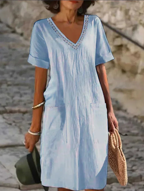 Samantha™ | Linen Dream Dress