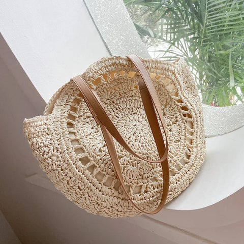 Sophie™ - Versatile Straw Tote Bag