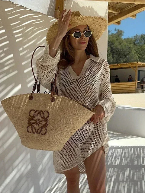 Tiara | Beach Knit Mini Dress