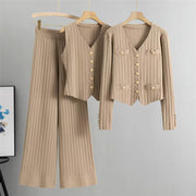 Isabella™ - Chic Knitted Vest Co-Ord Set