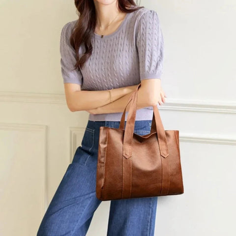 Abigail™ - Luxe Minimalist Soft Shoulder Bag