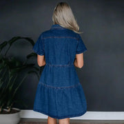 Lou | Denim Dress with Pockets