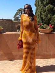 Portia | Maxi Dress with Bell Sleeves