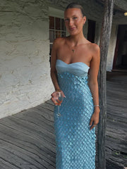 Debbie | Strapless Maxi Dress
