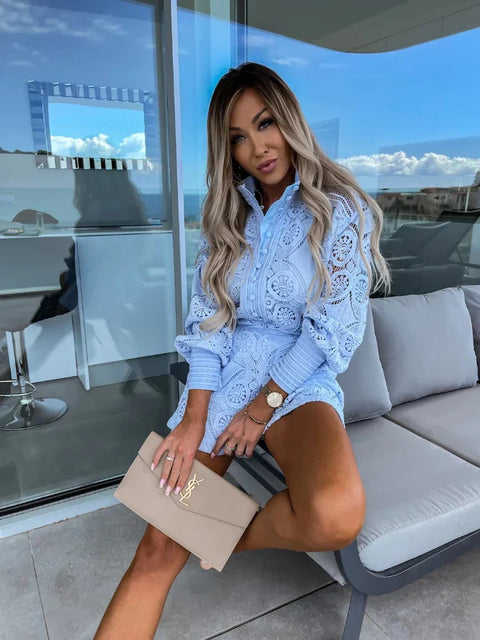 Ella™ - Chic Lace Two-Piece Ensemble