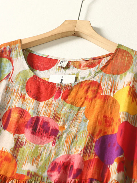 Kaitlyn | Casual Polka Dot Dress