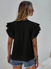 Samantha - Chic Linen Blouse