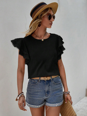 Samantha - Chic Linen Blouse