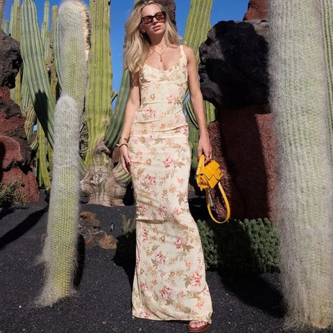 Bonnie | V-neck Printed Dress for Women