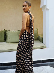 Medina | Elegant Dress with Dots