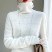 Sophia™ - Luxurious Cashmere Blend Turtleneck Sweater