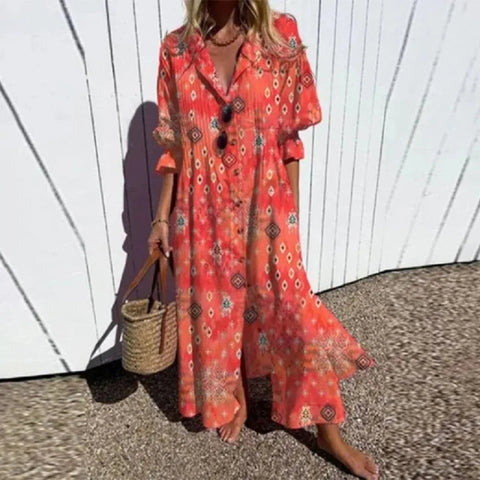 Emily™ - Elegant Boho Maxi Dress