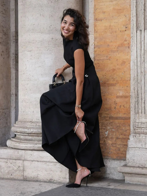 Lila™ - Chic Flowing Maxi Dress