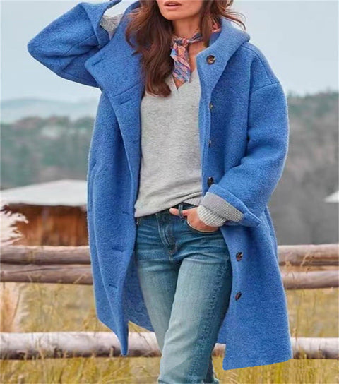 Sophia™ - Elegant Cozy Wool Long Coat