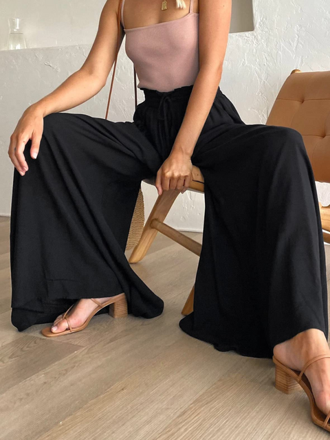 Sophia™ - Chic Wide Leg Trousers