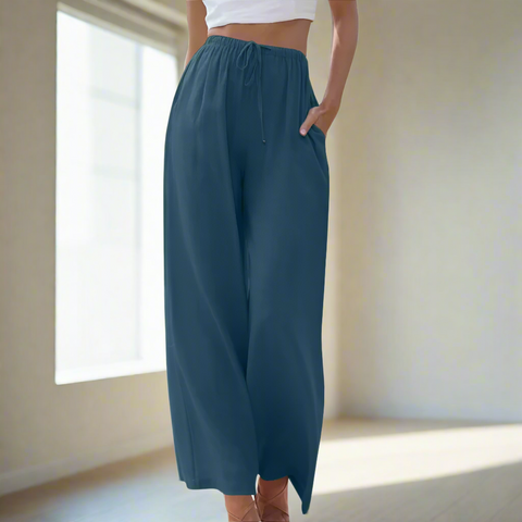 Liam™ - Stylish Cotton and Linen Trousers