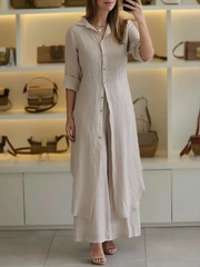 Scarlett™ - Cozy Linen 2-Piece Ensemble